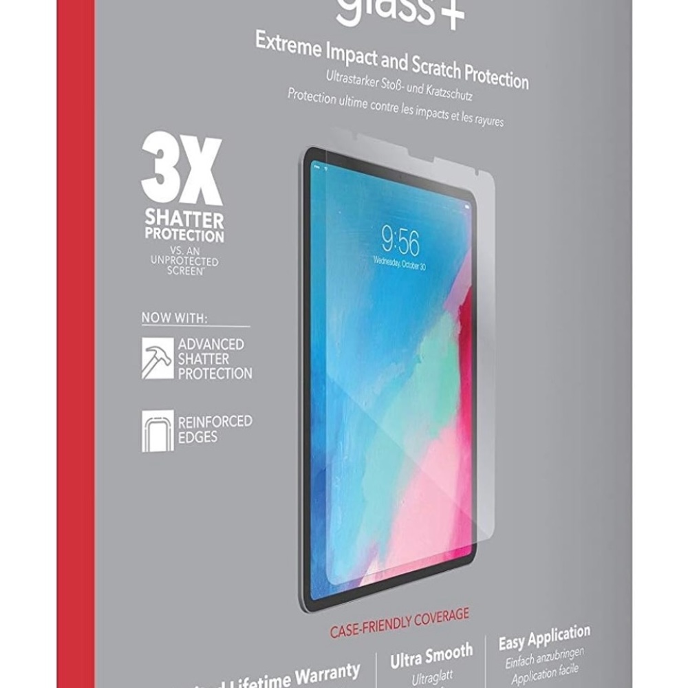 InvisibleShield Glass Plus - Tempered Glass Screen Protector